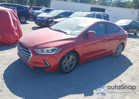 2018 Hyundai Elantra Value Edition из США, поврежденный, VIN 5NPD84LF2JH293986